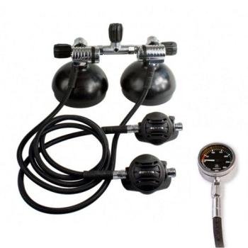 Apeks TEK3 SET + DRUCKMESSER - Atemregler